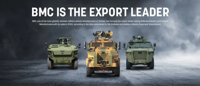 BMC IS THE EXPORT LEADER